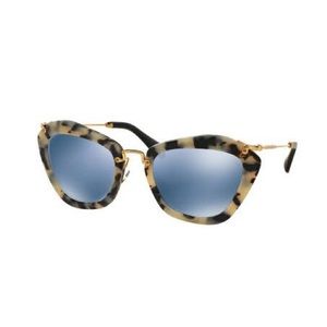 Miu Miu Noir Catwalk Sunglasses